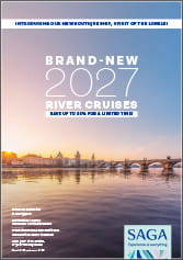 Brand-new 2027 river cruises brochure cover